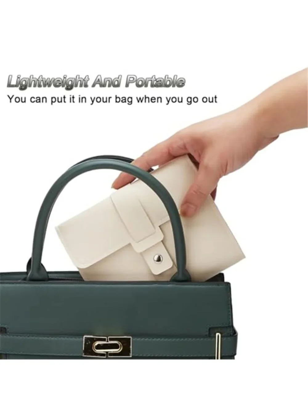 Travel Earring Organizer Book Portable Jewelry Storage Case Faux Leather Holder